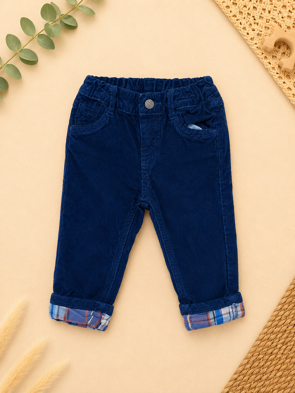C&A Baby Cordhose Dunkelblau