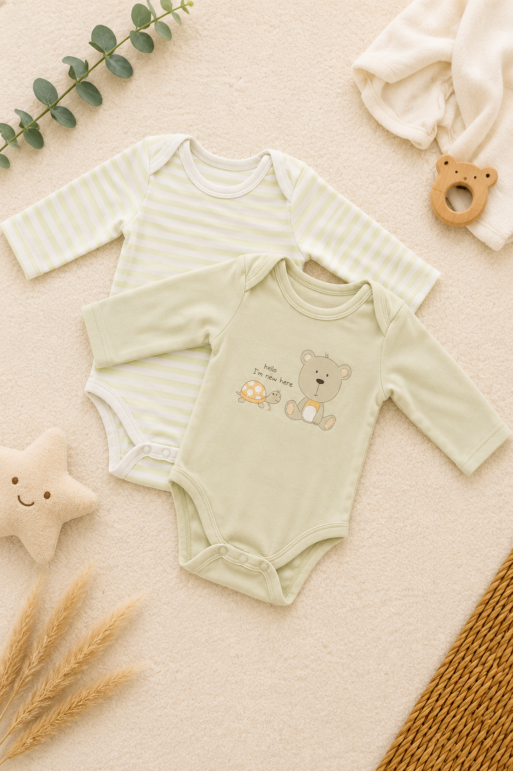 Little Bear Baby Body Set