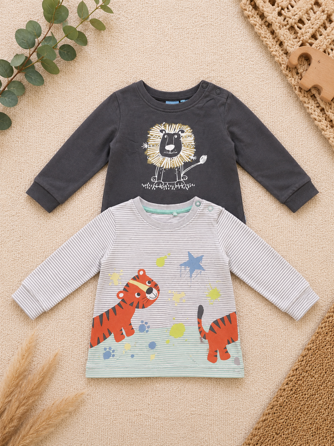 Tiger & Löwen Shirt Set