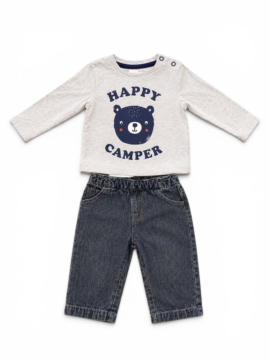 C&A Langarmshirt Set Happy Camper