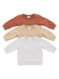 H&M Baby-Sweatshirts 3er-Set Beige Braun Grau