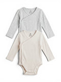 H&M 2er-Pack Wickelbodys