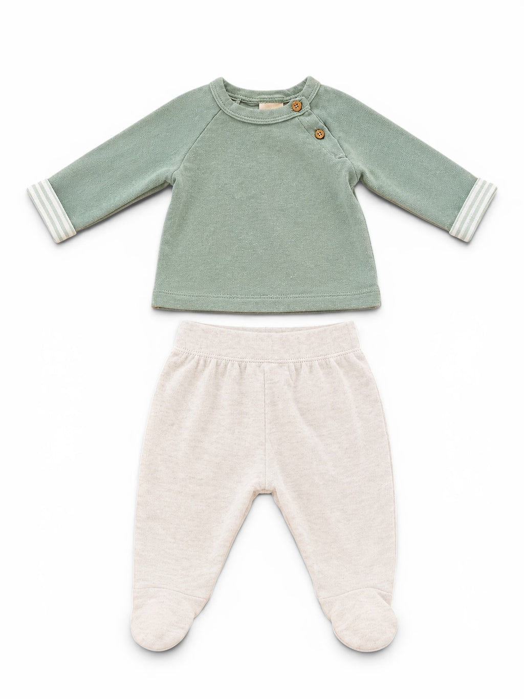Zweiteiler in Mint & Natur