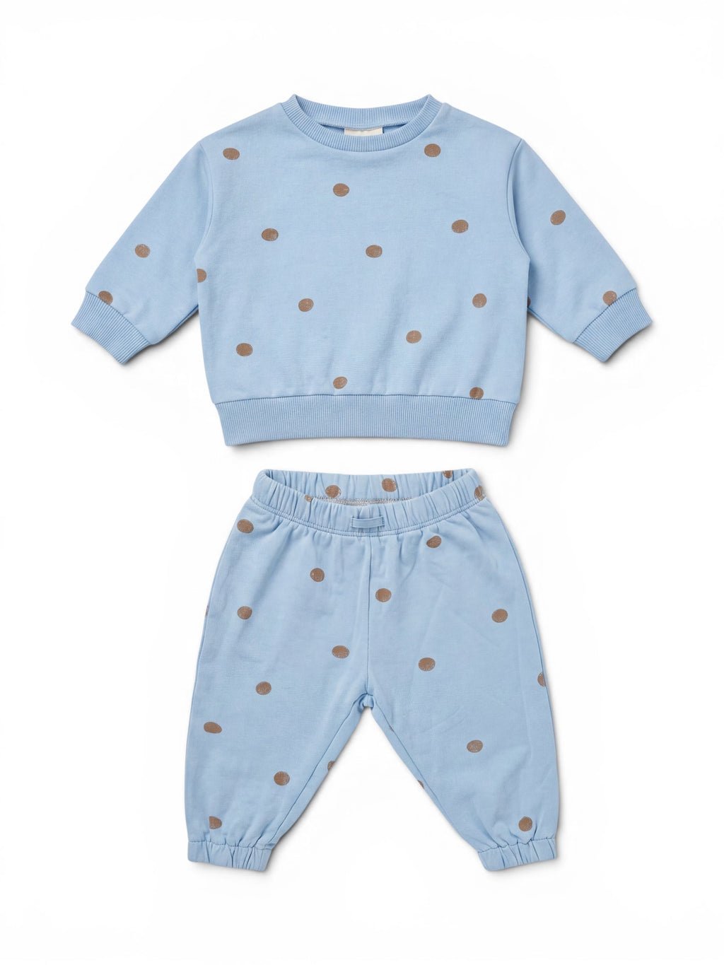 H&M Punkteset Hellblau