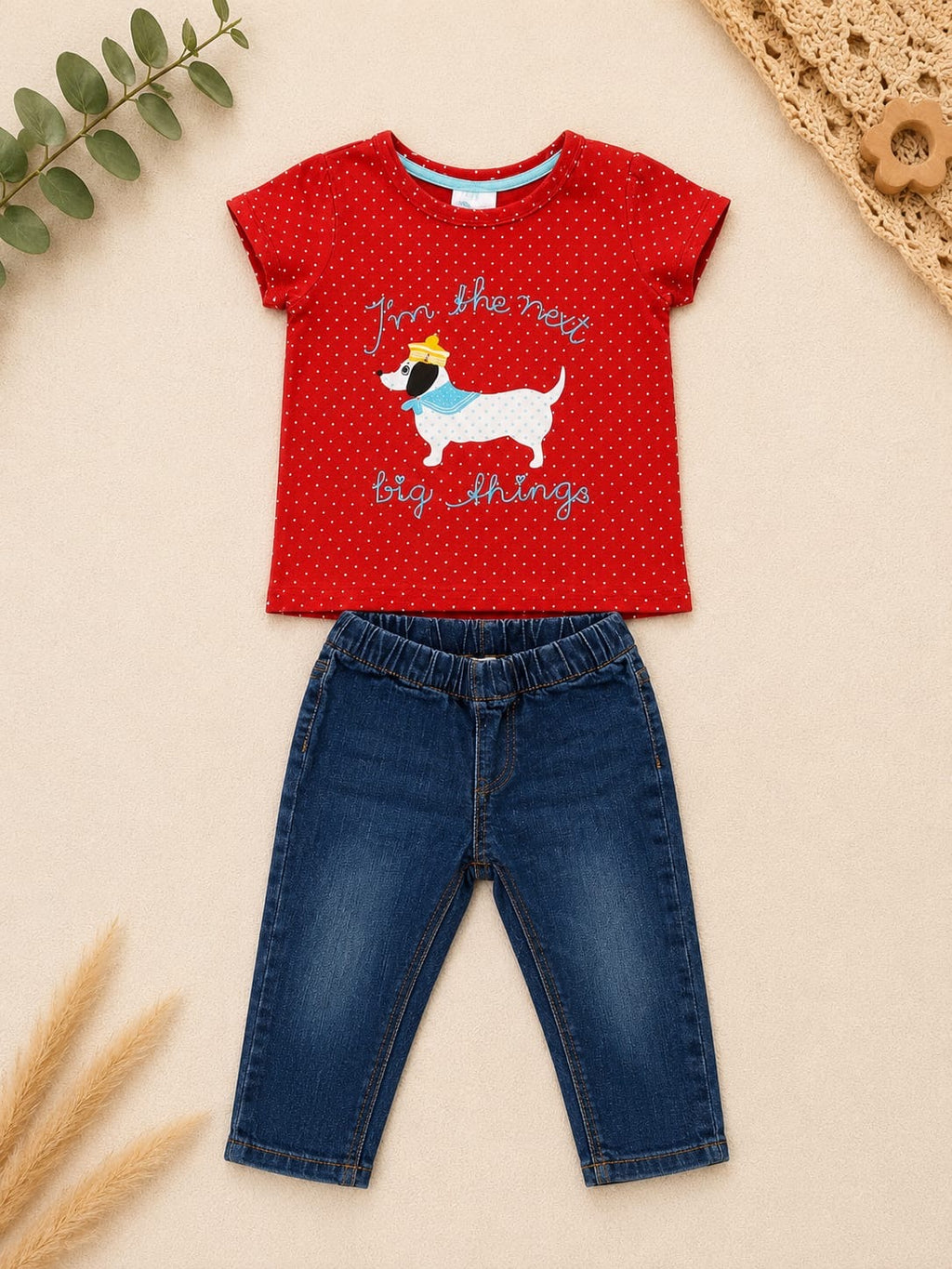 2er Set Shirt mit Jeans H&M