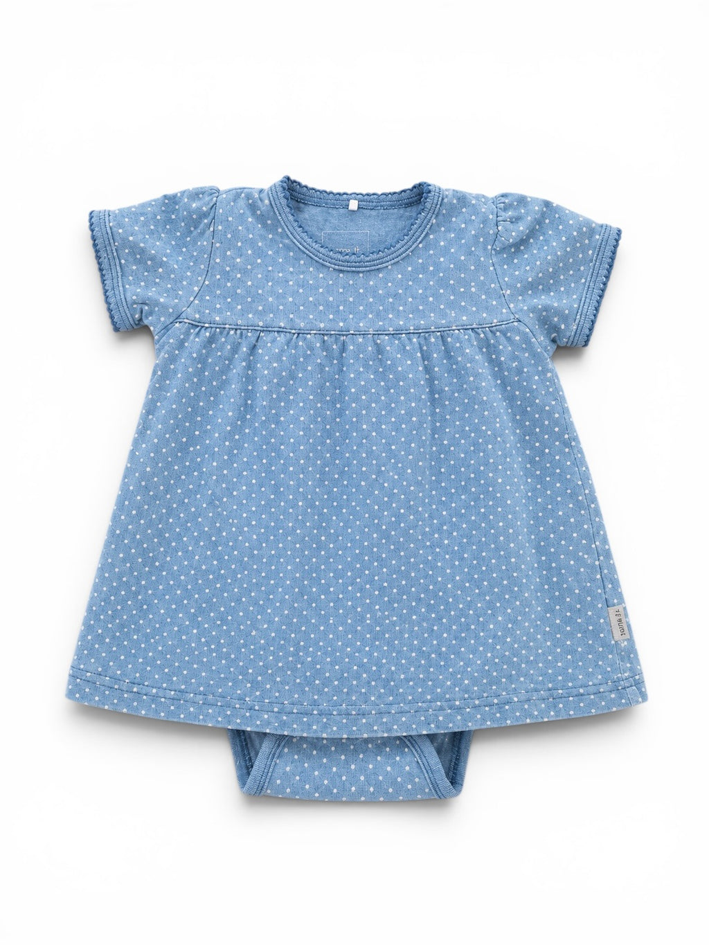 Blaues Bodykleid