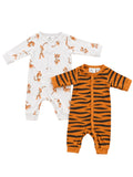 H&M Baby-Strampler 2er-Set Tiger