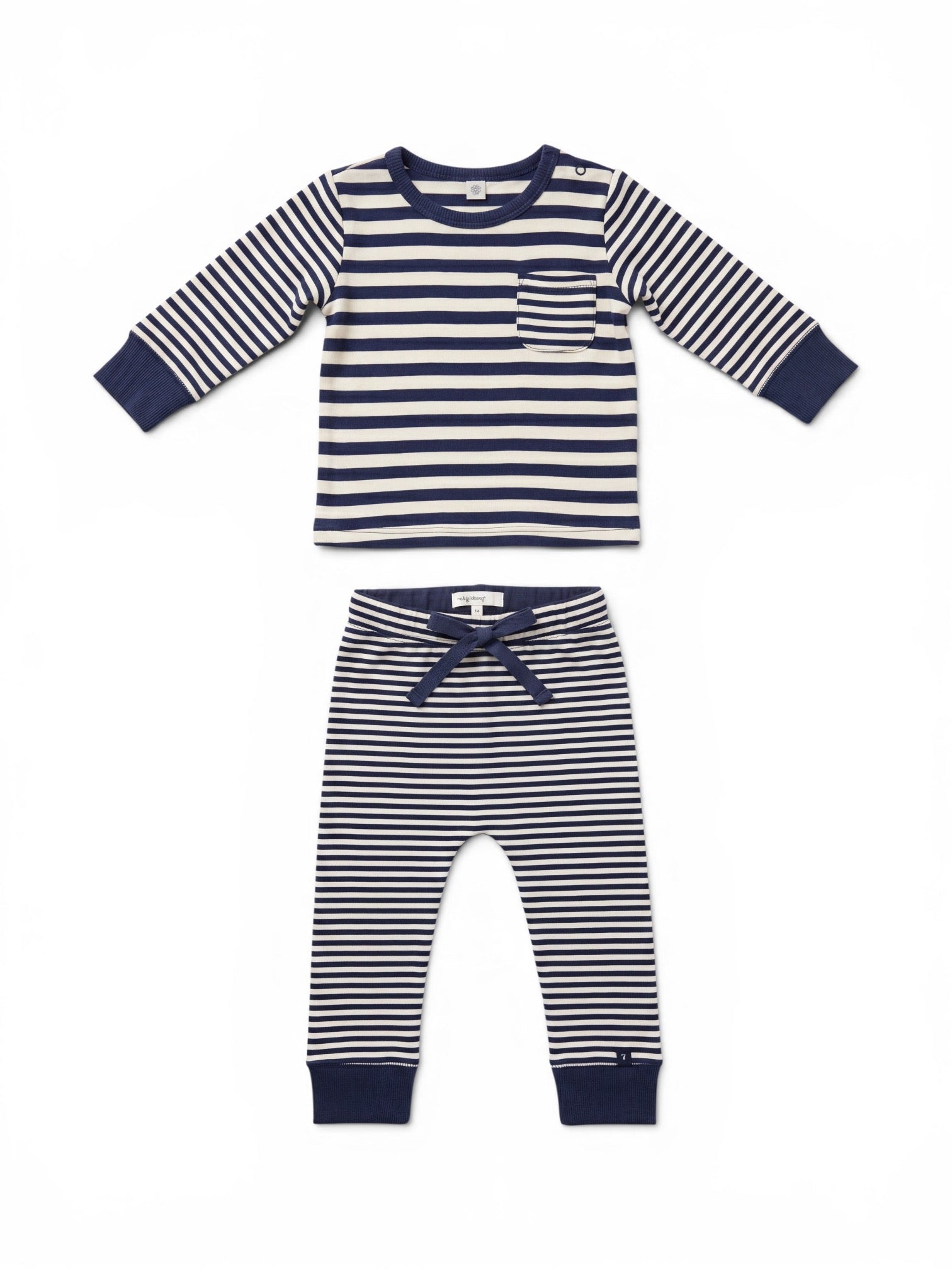 Petit Bateau Ringelset Marine