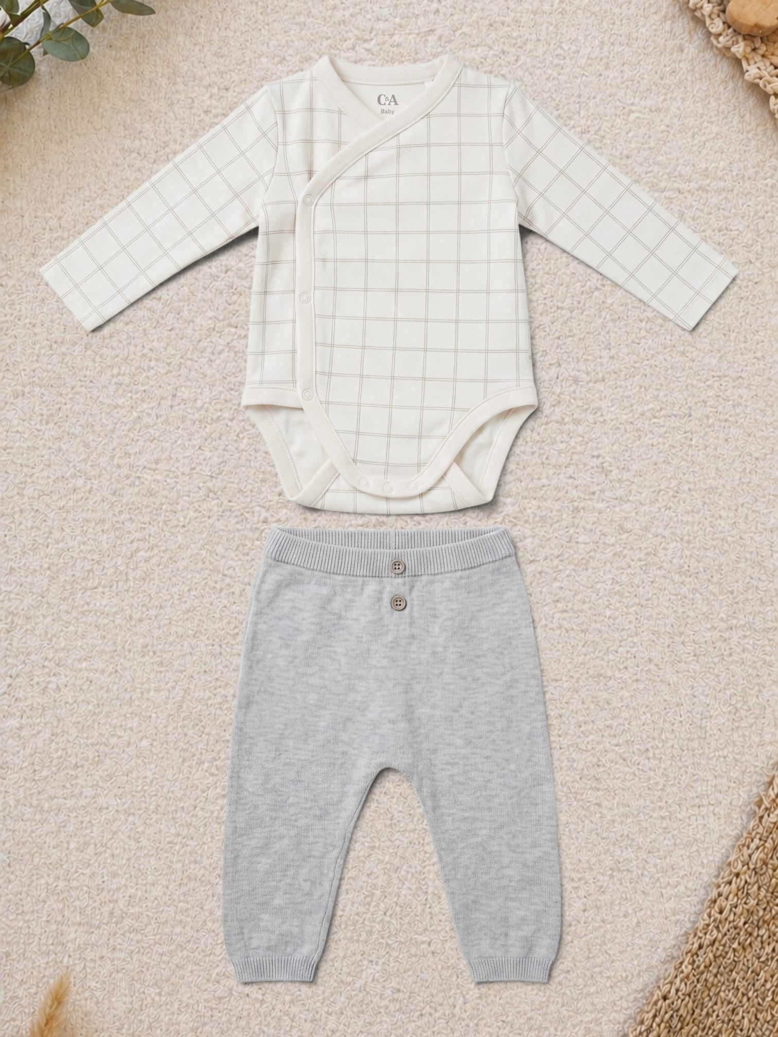 C&A Baby Wickelbody Set