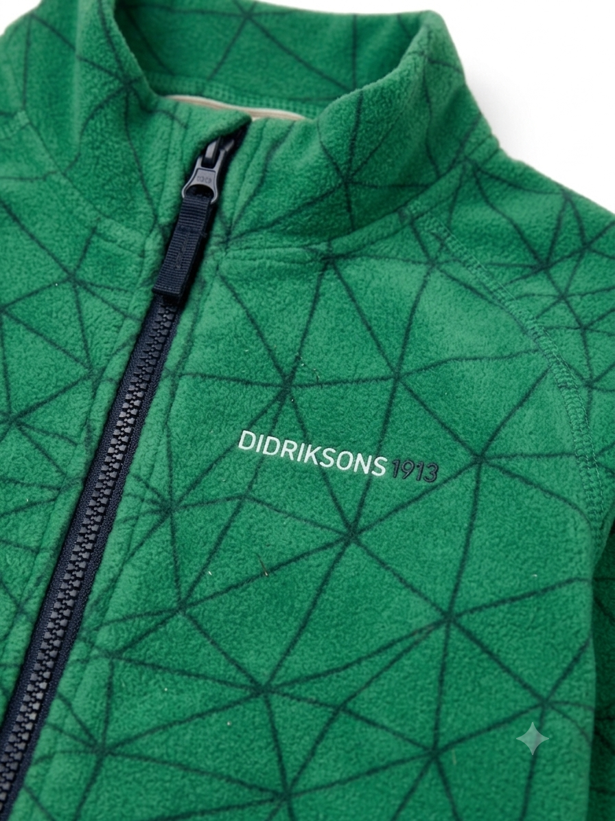 Didriksons Fleecejacke Grün