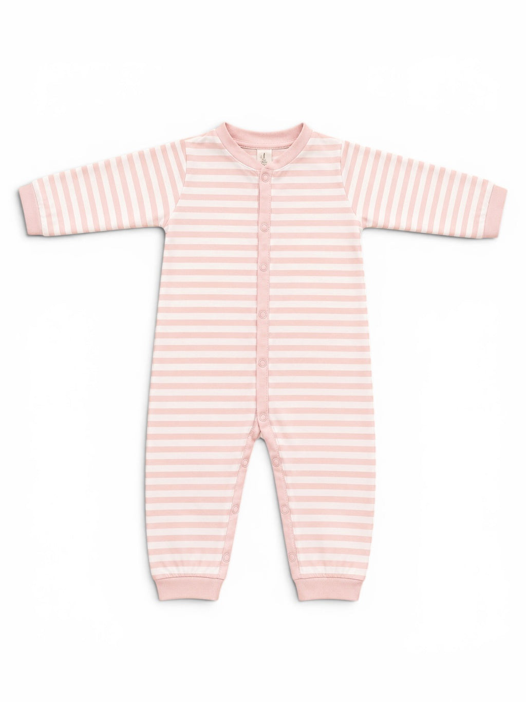 H&M Schlafanzug Gestreift Rosa