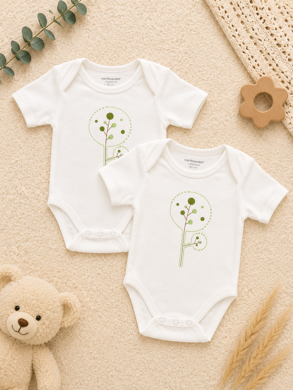 Baby Body Set Nature Verbautet