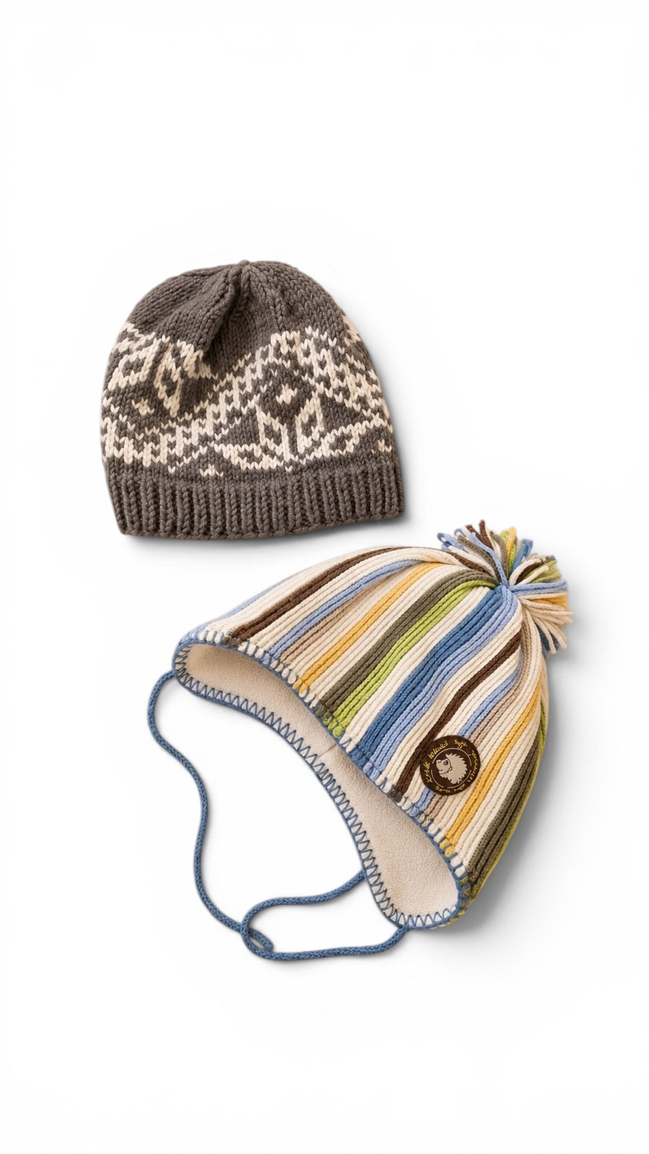 Süßes 2er-Set Wintermützen für Babys