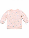 Baby Club Sweatshirt Rosa Blumen