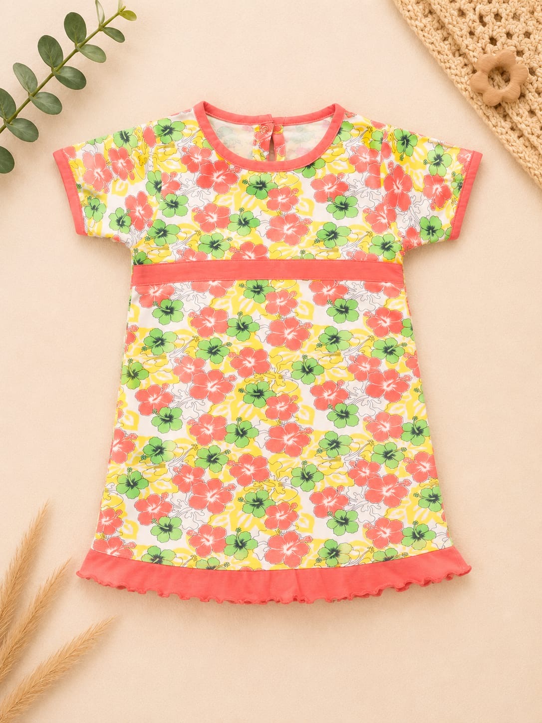 Sommerkleid mit Blumenmuster