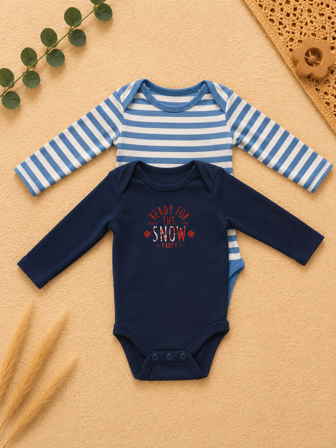 Baby Body Set Snow Party