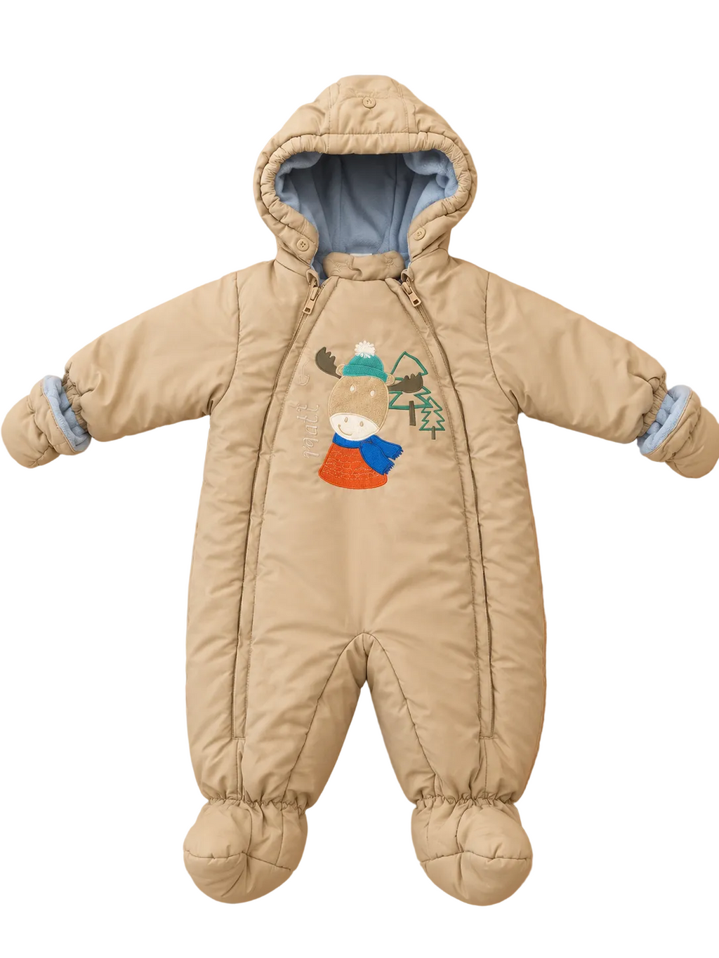 Baby Winteroverall mit Elchmotiv