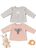 Langarmshirt Set Maus & Hase
