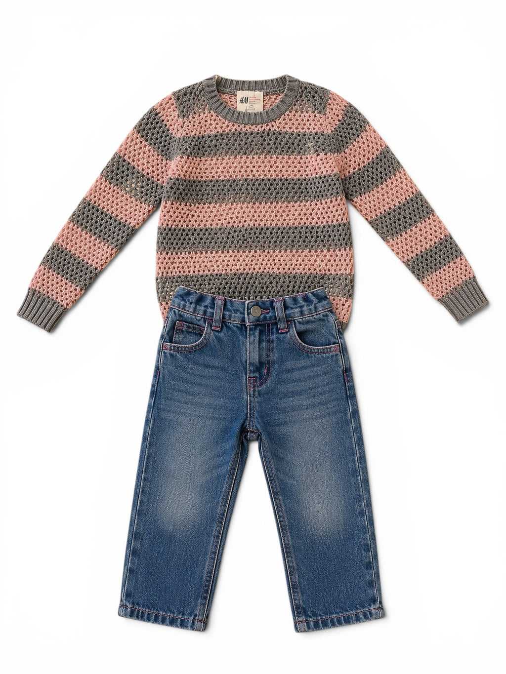 Strickpullover & Jeans