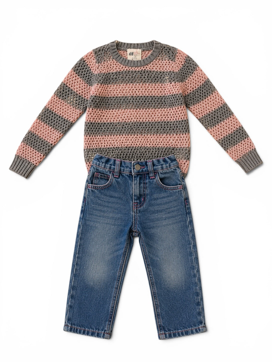 Strickpullover & Jeans