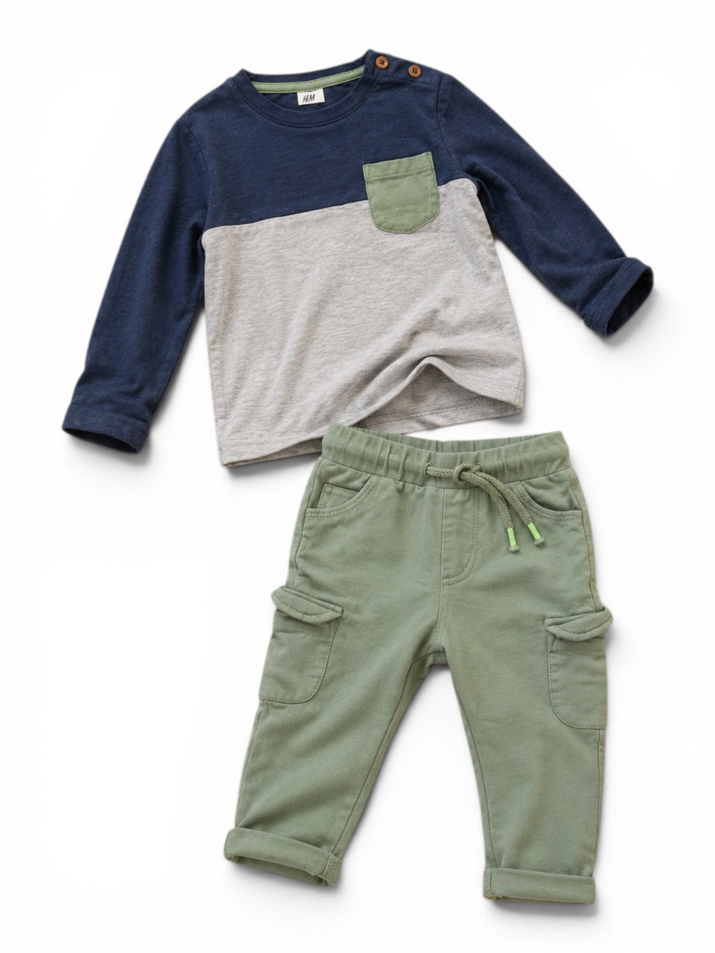 H&M/s.Oliver Langarmshirt mit Hose