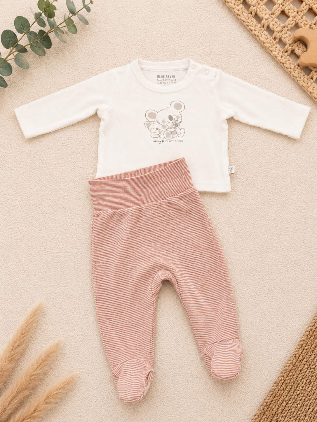 Baby Set Maus Rosa – Blue Seven / C&A