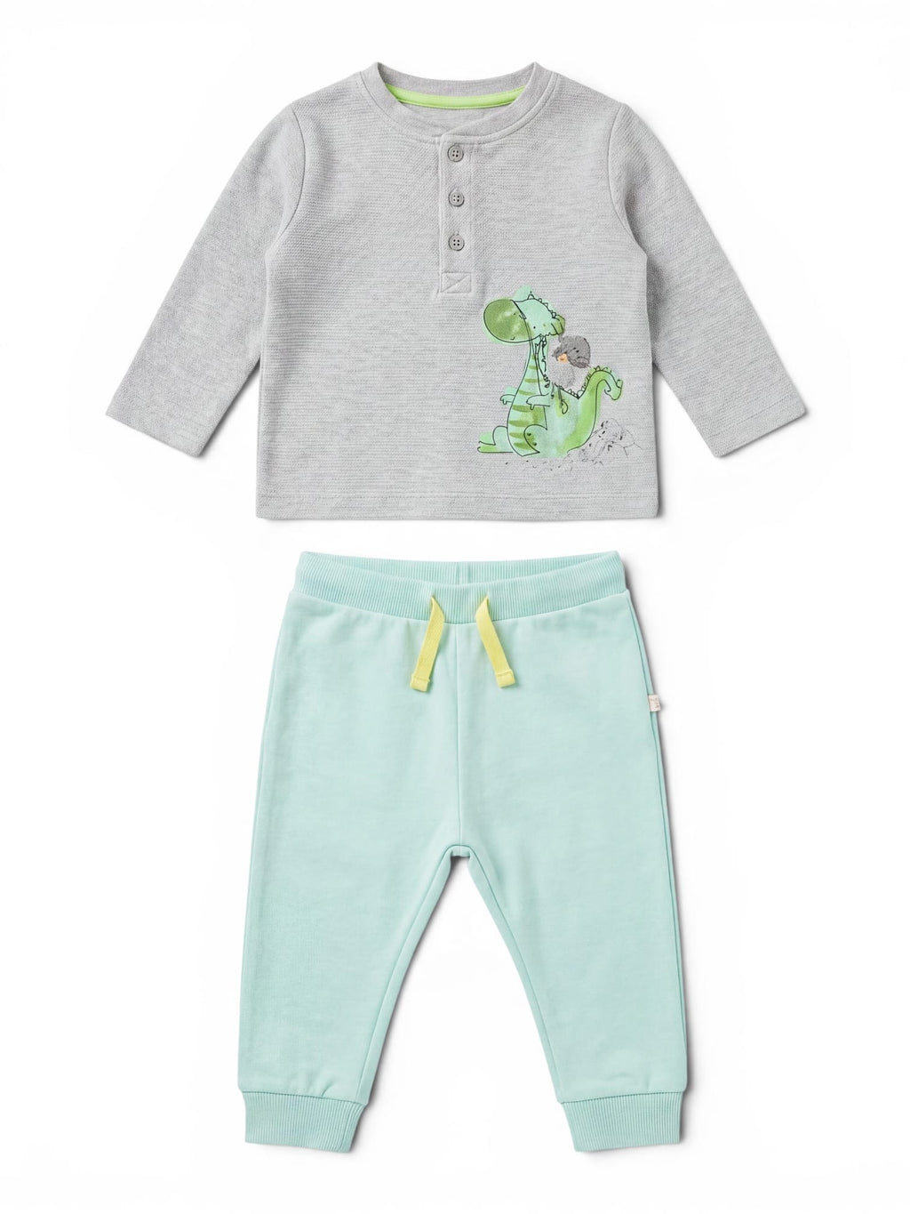 Babyset mit Dino-Motiv
