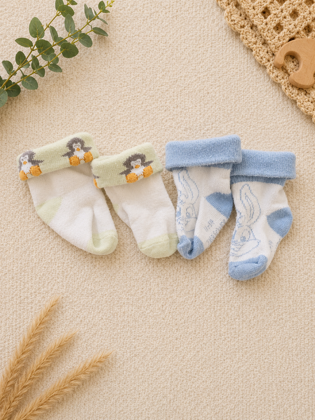 Baby Socken Set Tiere