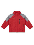 Trekkingjacke Rot Grau
