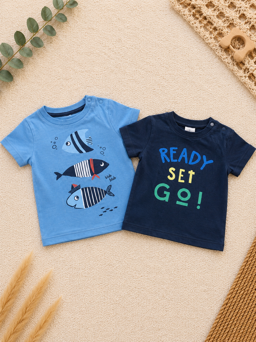 Ready Set Go & Fish Friends Shirt Bundle