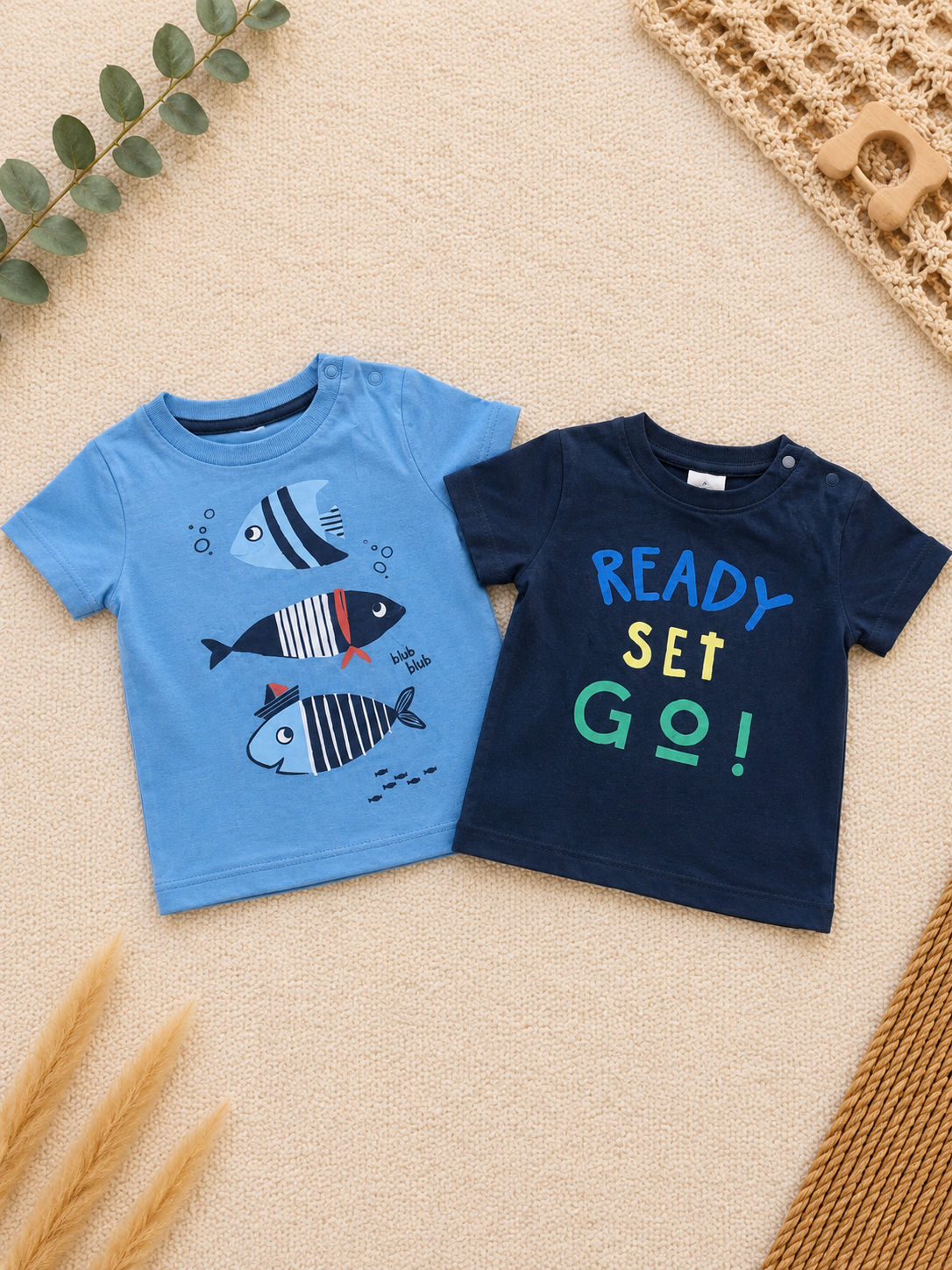 Ready Set Go & Fish Friends Shirt Bundle