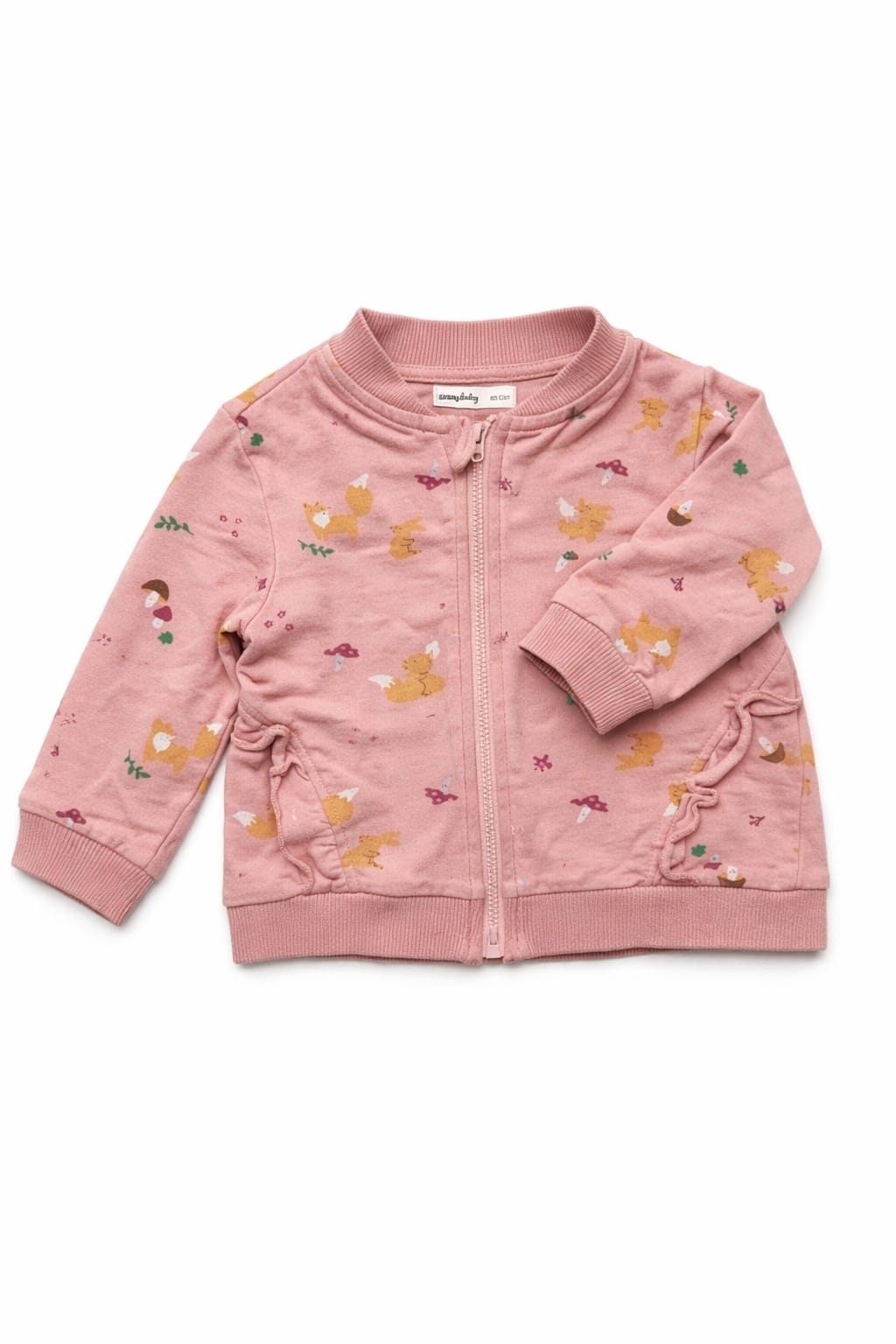 Enchanting woodland animal baby jacket – cozy & playful all in one