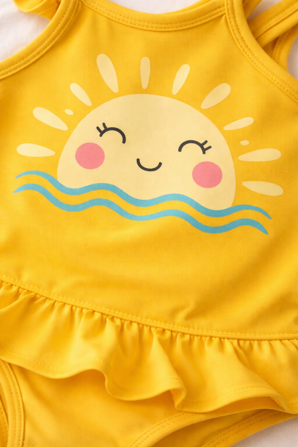 Enchanting Baby Bath Set with Sun Motif – Playful & Summery