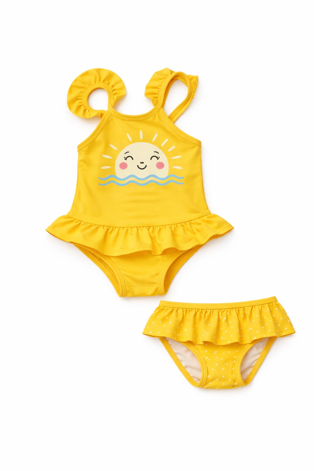 Enchanting Baby Bath Set with Sun Motif – Playful & Summery