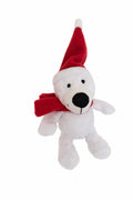 Weihnachts-Plüschhund – festlich, weich & niedlich