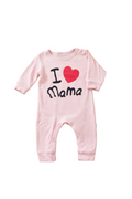 Baby Strampler „I ❤️ Mama“