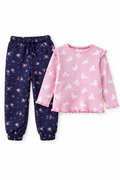 2-teiliges Mädchen Outfit Hose & Langarmshirt