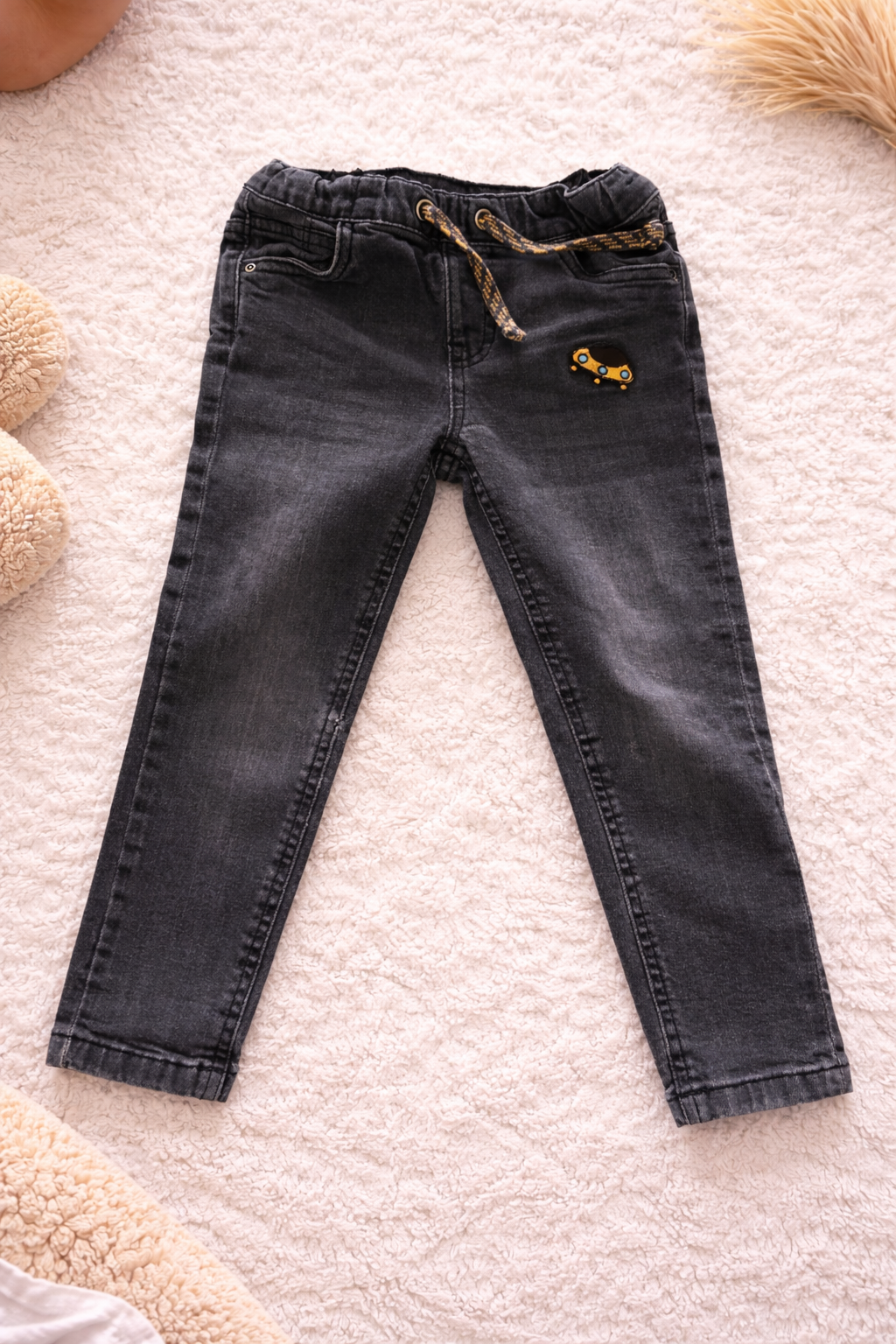 Jean cool avec ceinture élastique