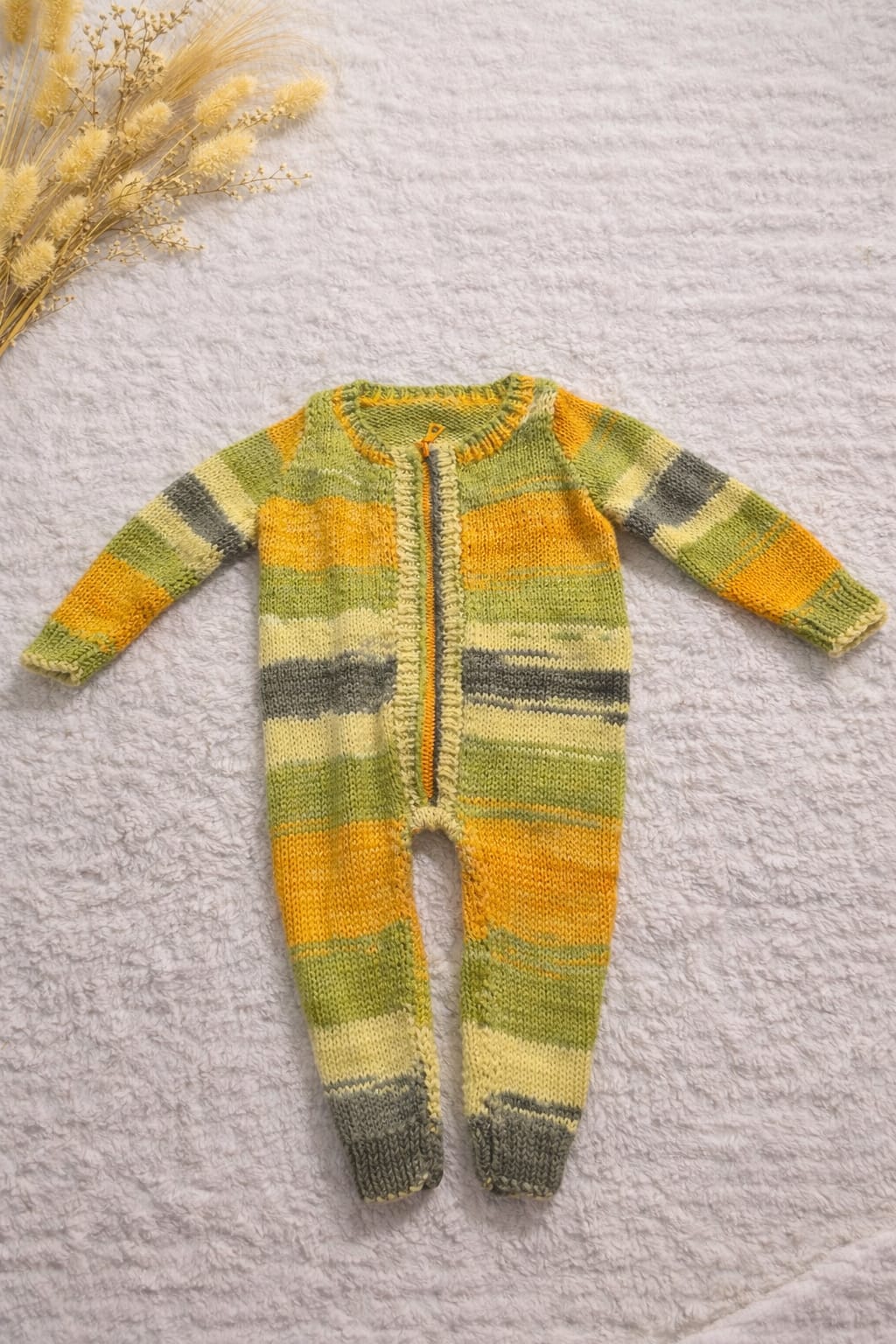 Knitted all-in-one
