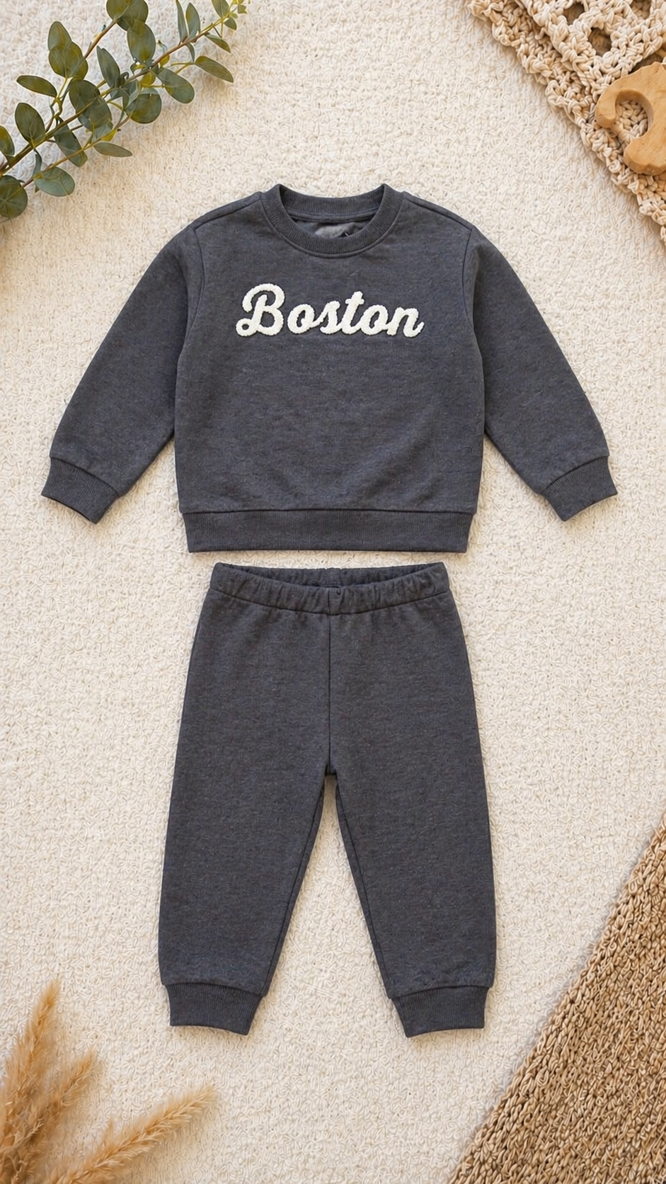 Set „Boston“ Grau