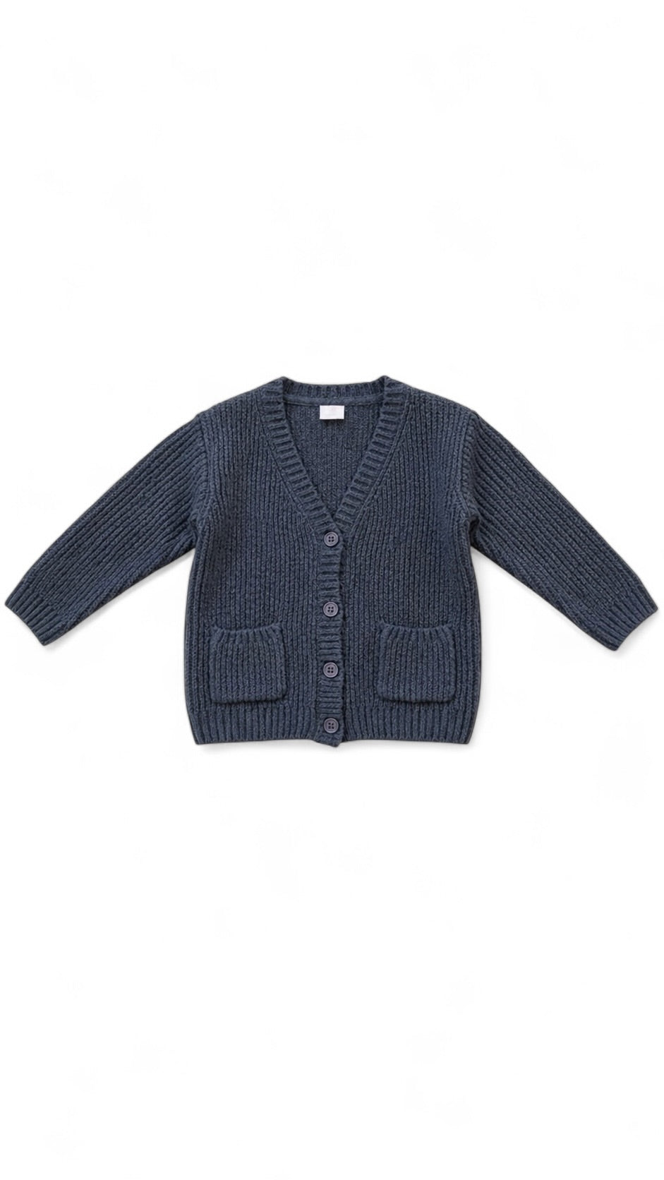 Strickjacke Dunkelgrau