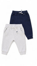 Jogginghosen Set Grau/Blau (2er) C&A