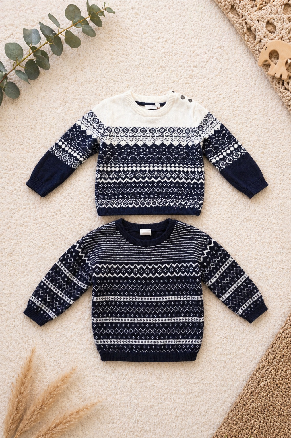 2er Set Strickpullover H&M