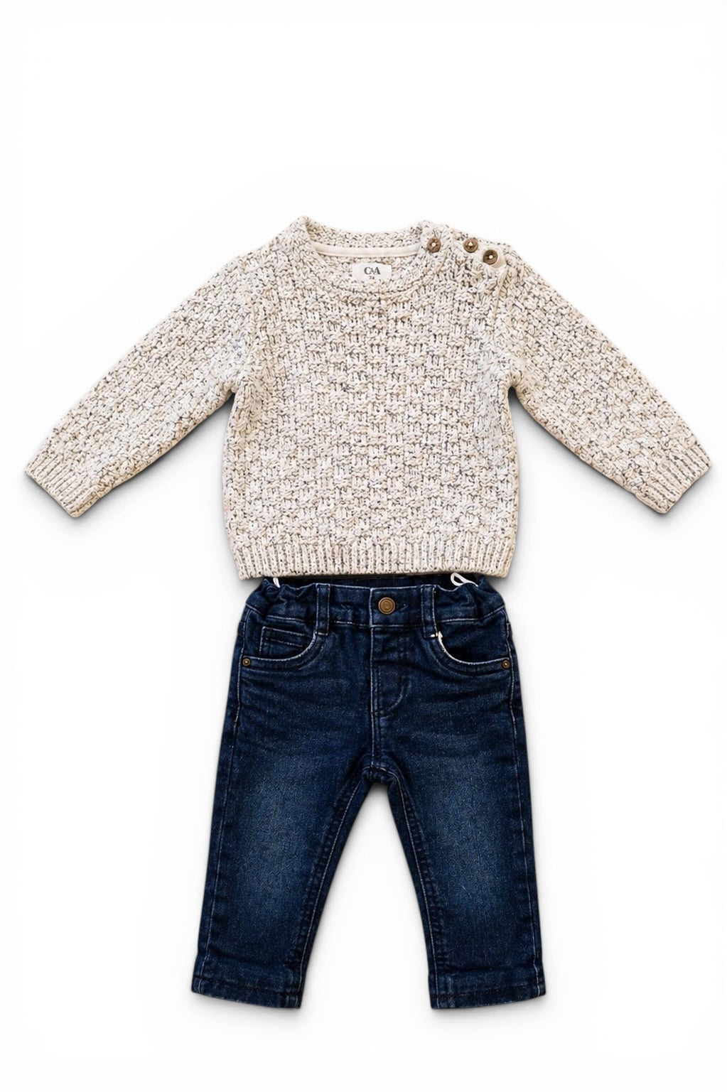 2er Set Strickpullover & Jeans C&A