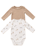 H&M 2er Set Babybodys Tiere