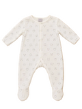 Babystrampler Tiere Weiss
