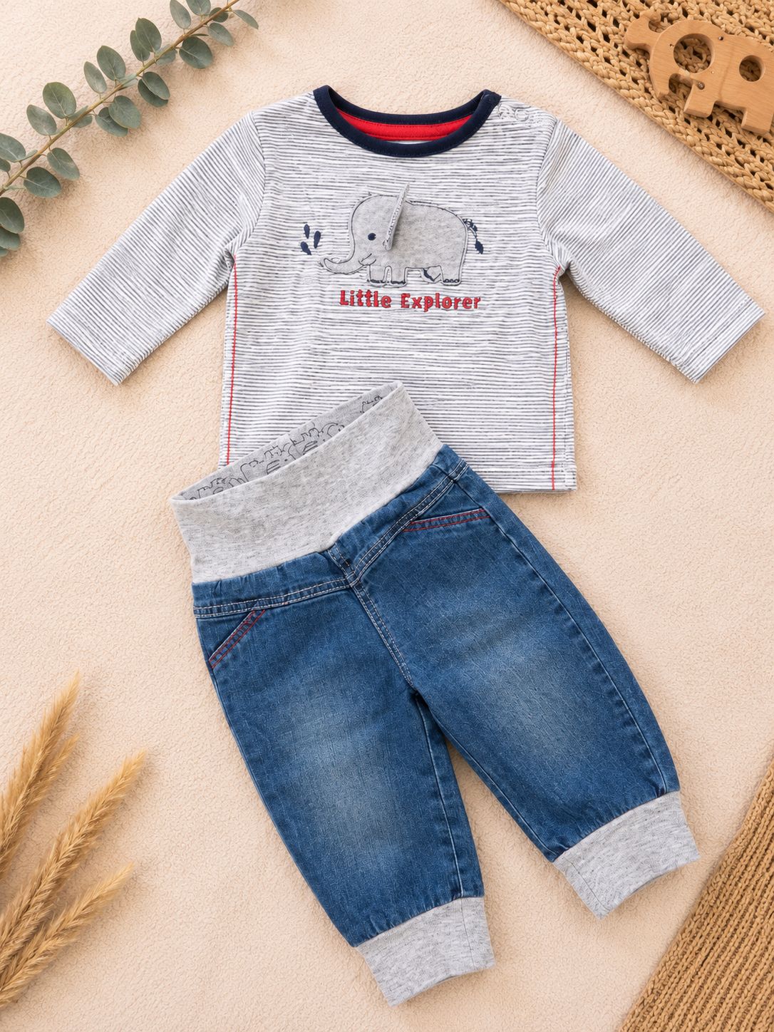 S. Oliver 2-teiliges Babyset Little Explorer