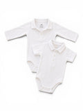 H&M 2er-Pack Body Weiss Polo