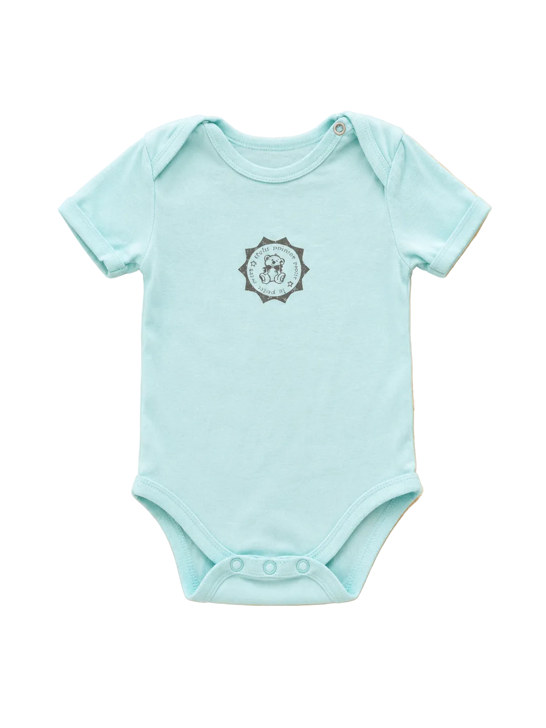 Baby Kurzarmbody Türkis