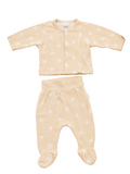 Baby Set Beige mit Sternen